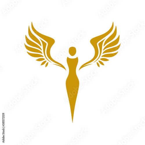 illustration vector graphic of angel