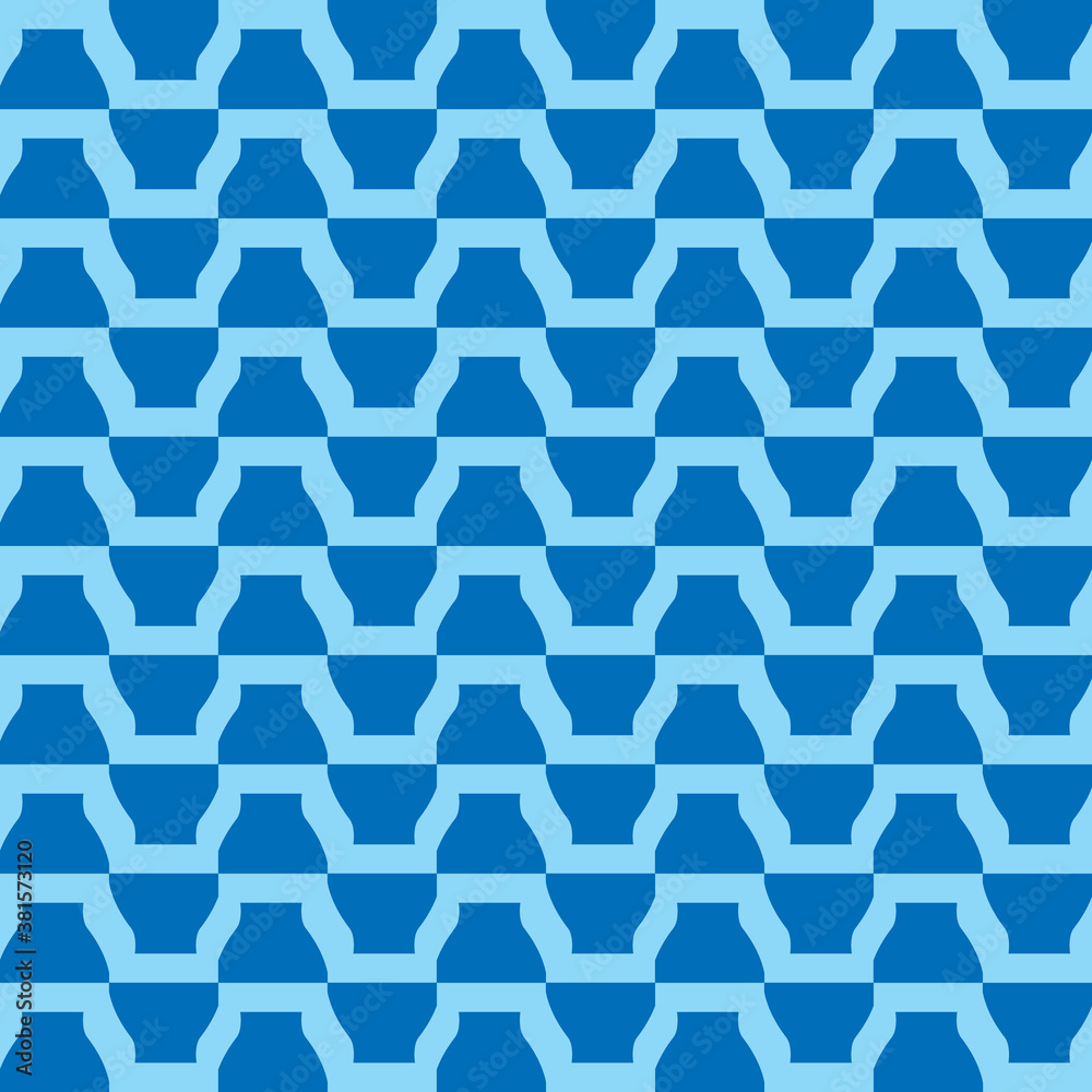 Vector seamless pattern texture background with geometric shapes, colored, blue colors. Vector seamless pattern texture background with geometric shapes, colored, blue colors.