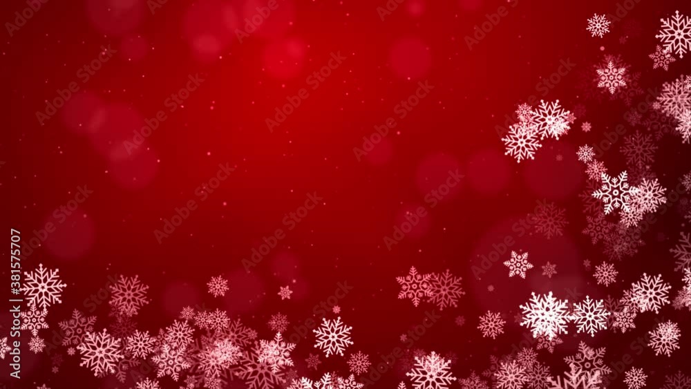 Christmas Snowflakes Shining, beautiful Red falling snow isolated Loop background. Winter, Merry Christmas, Happy New Year, Holiday, greeting, Festivel, birthday, Party, Invitation Wishes Christmas Snowflakes Shining, beautiful Red falling snow isolated Loop background. Winter, Merry Christmas, Happy New Year, Holiday, greeting, Festivel, birthday, Party, Invitation Wishes