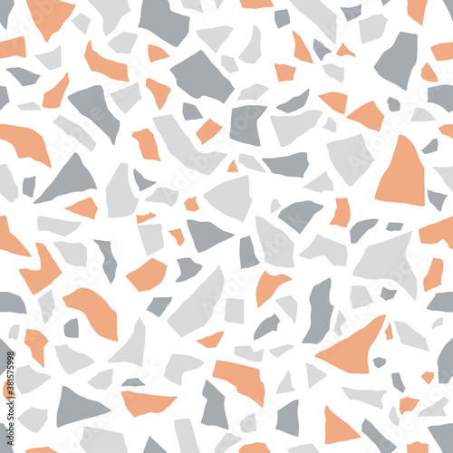 Pastel terrazzo seamless te...