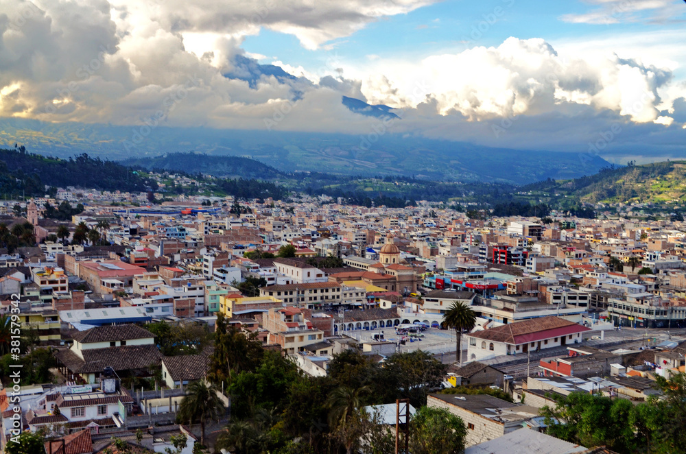 Ecuador - Panoramic View of Otavalo