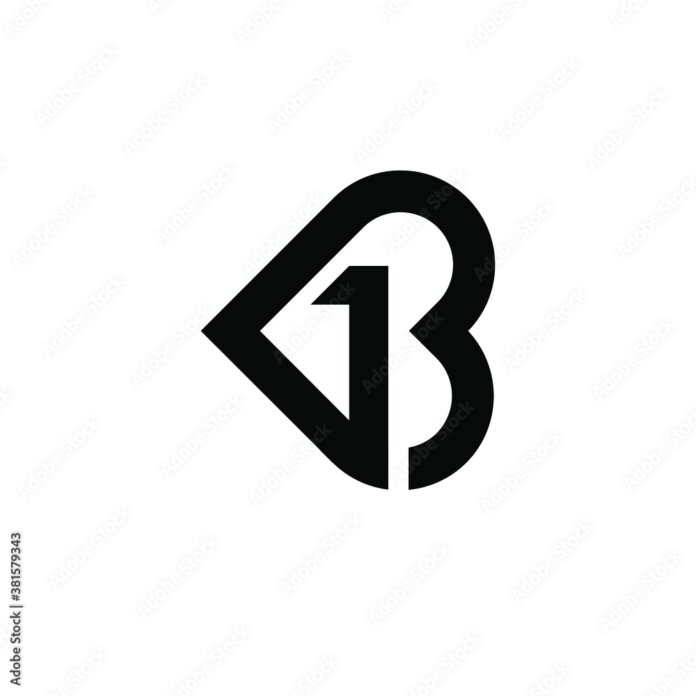 ONE heart letter logo black vector icon design isolated white background ONE heart letter logo black vector icon design isolated white background