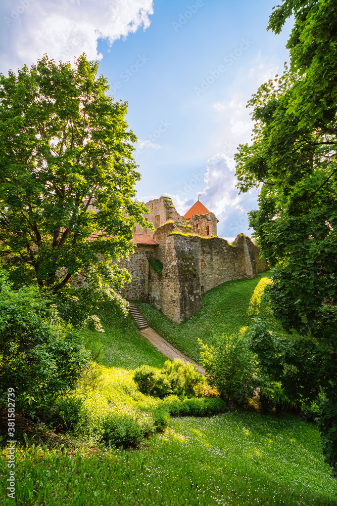 Ruins of an old castle Ruins of an old castle