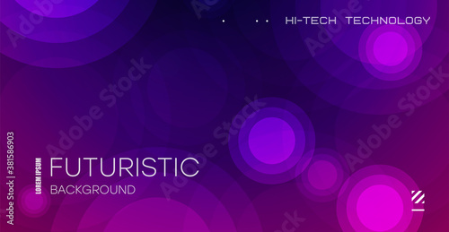 Trendy simple color gradient. Abstract background with dynamic circles. Vector Illustration For Wallpaper, Banner, Background, Card, Book Illustration, landing page