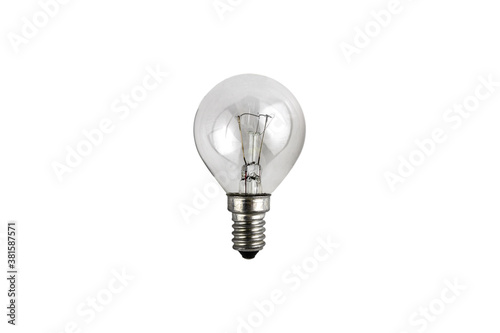 Electric light bulb with a small base