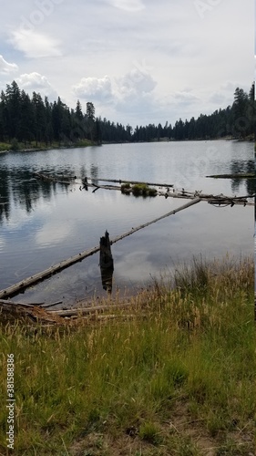 fishing on the river