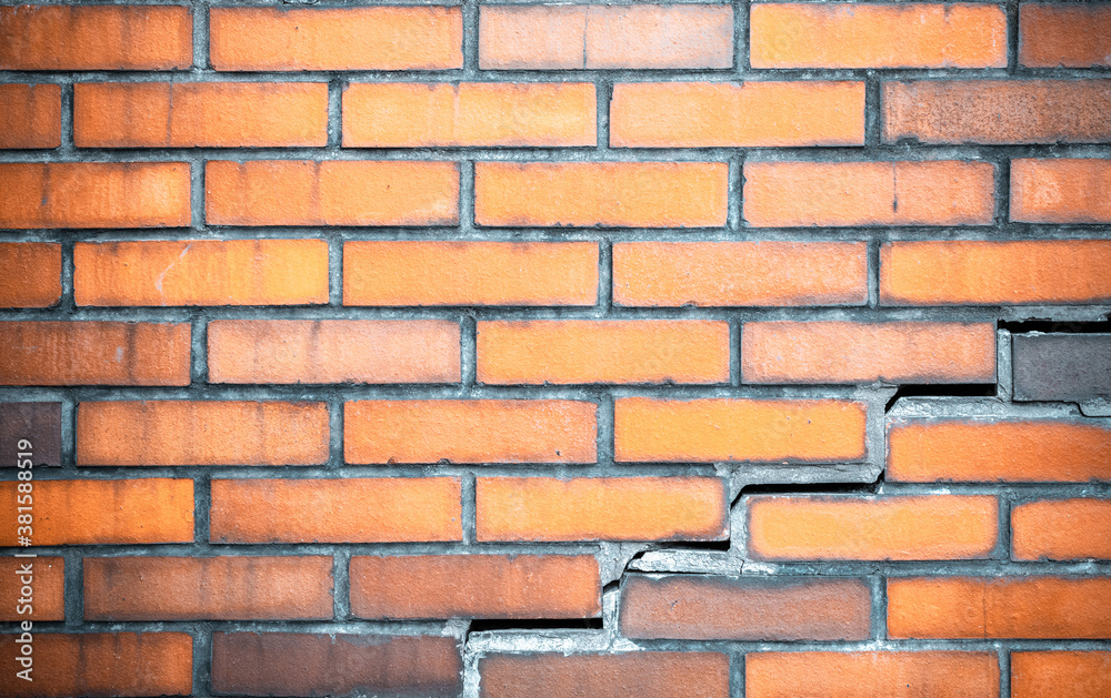 Fototapeta premium Wall background. Old rough stone on cement pattern wall background. Vintage grunge plaster or concrete stucco surface. Art rough stylized texture banner with space for text.