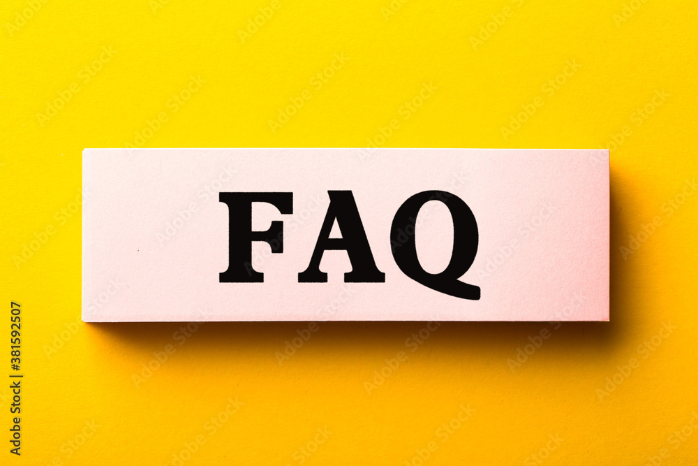 FAQ Business Concept Frequently Asked Questions FAQ Business Concept Frequently Asked Questions