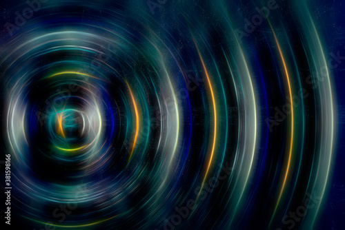  Colorful whirlwind. Graphic digital abstract background