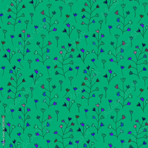 Heidi Flowers turquoise