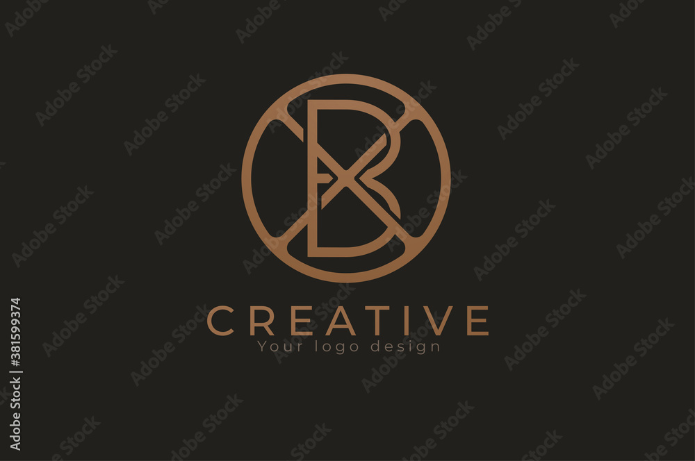 Abstract initial letter X and B logo,usable for branding and business logos, Flat Logo Design Template, vector illustration Abstract initial letter X and B logo,usable for branding and business logos, Flat Logo Design Template, vector illustration