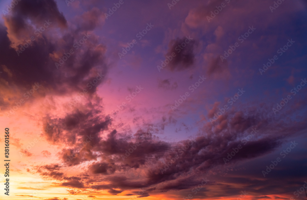 sunset sky with clouds sunset sky with clouds