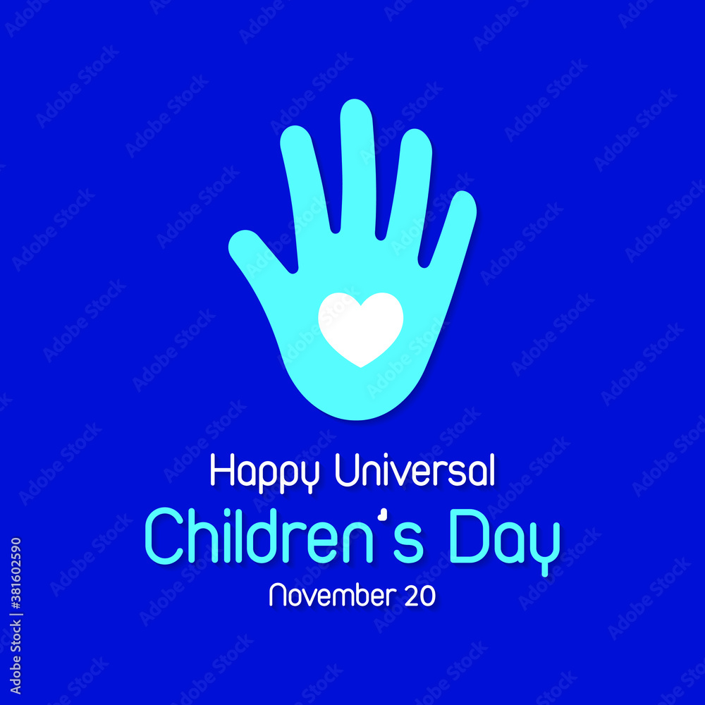 Universal Children's day celebrated on 20 November each year to promote international togetherness, awareness among children worldwide, and improving children's welfare. Vector illustration design. Universal Children's day celebrated on 20 November each year to promote international togetherness, awareness among children worldwide, and improving children's welfare. Vector illustration design.