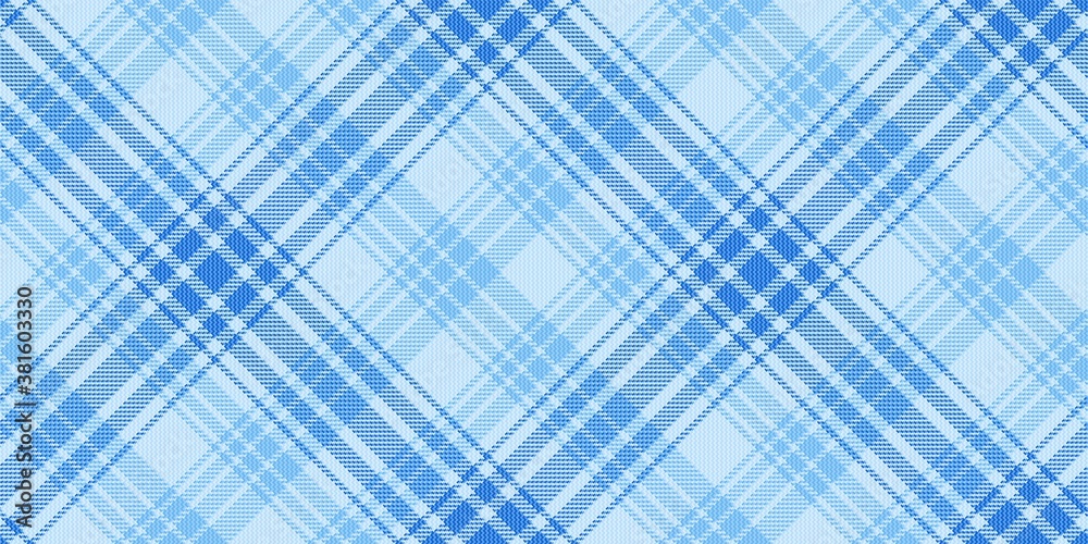 blue sky colors on soft gray background diagonal tartan traditional clan ornament seamless pattern, textile texture from plaid, tablecloths, shirts, clothes, dresses, bedding, blankets blue sky colors on soft gray background diagonal tartan traditional clan ornament seamless pattern, textile texture from plaid, tablecloths, shirts, clothes, dresses, bedding, blankets
