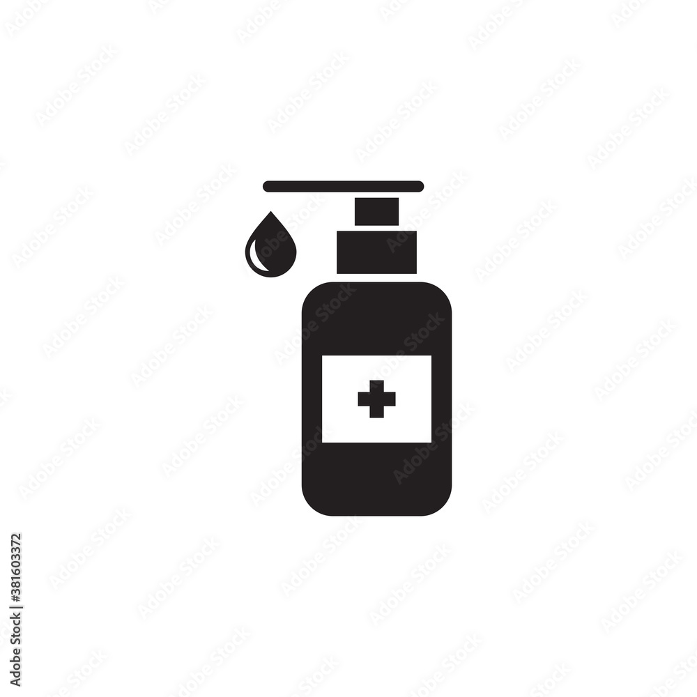 hand sanitizer icon symbol sign vector hand sanitizer icon symbol sign vector