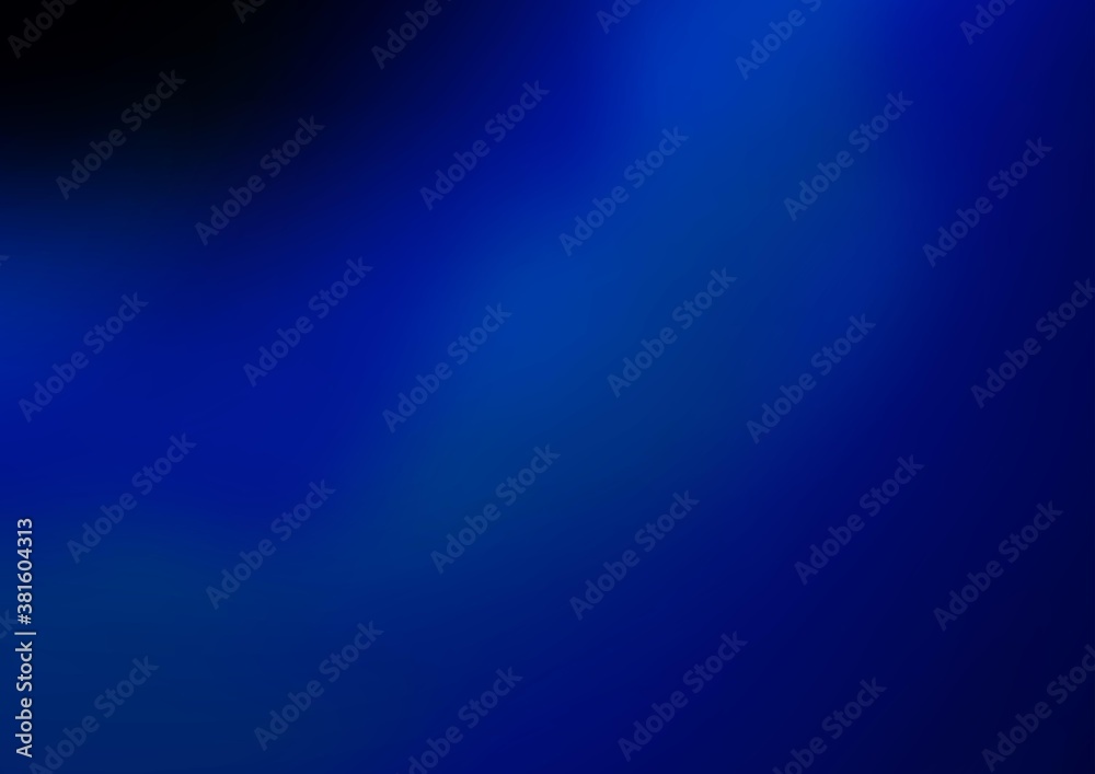 Dark BLUE vector blurred shine abstract pattern. Shining colorful illustration in a Brand new style. The best blurred design for your business.