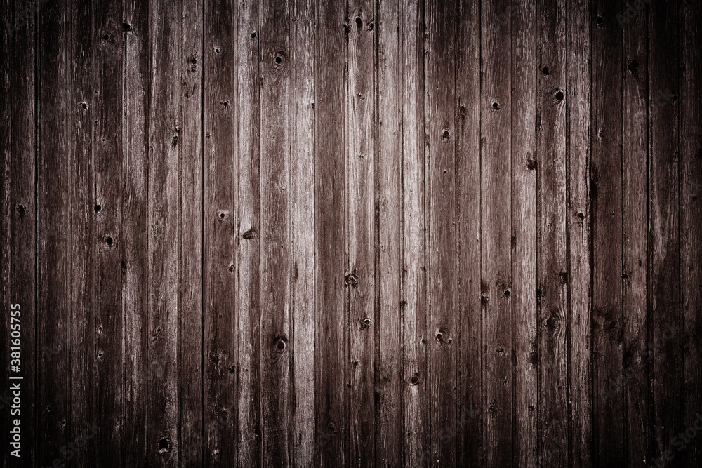 Obraz premium brown wood planks.