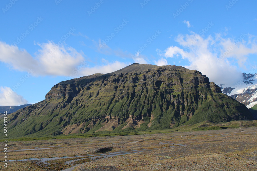 Vatnajökull National Park in South Iceland