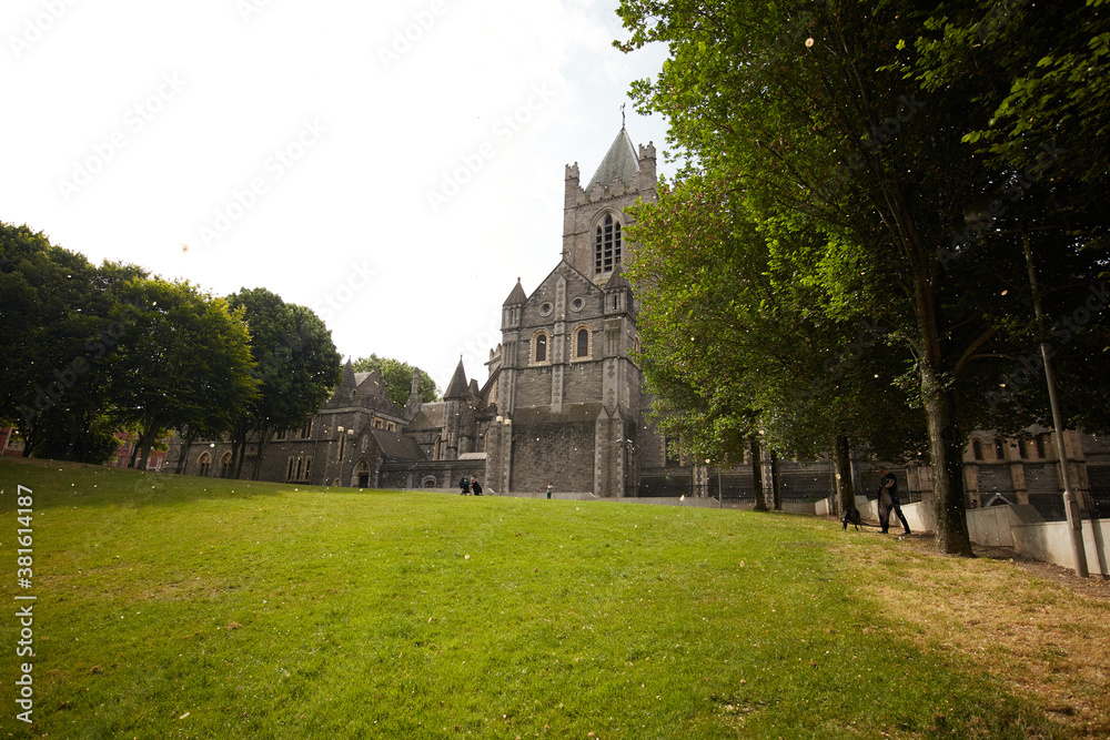 Christchurch Cathedral in Dublin City, Ireland