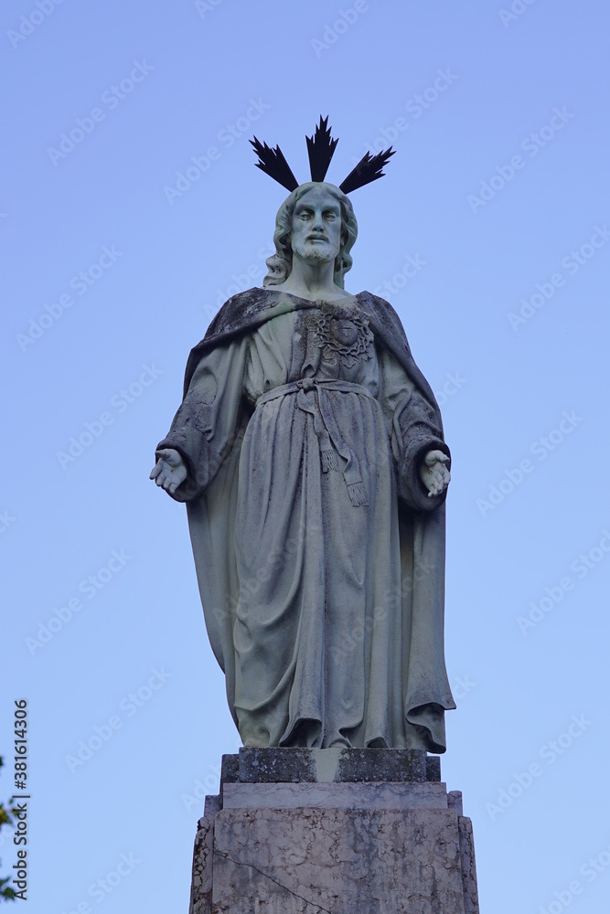 Fototapeta premium estatua de cristo
