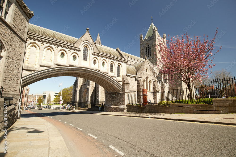 Christchurch Cathedral in Dublin City, Ireland