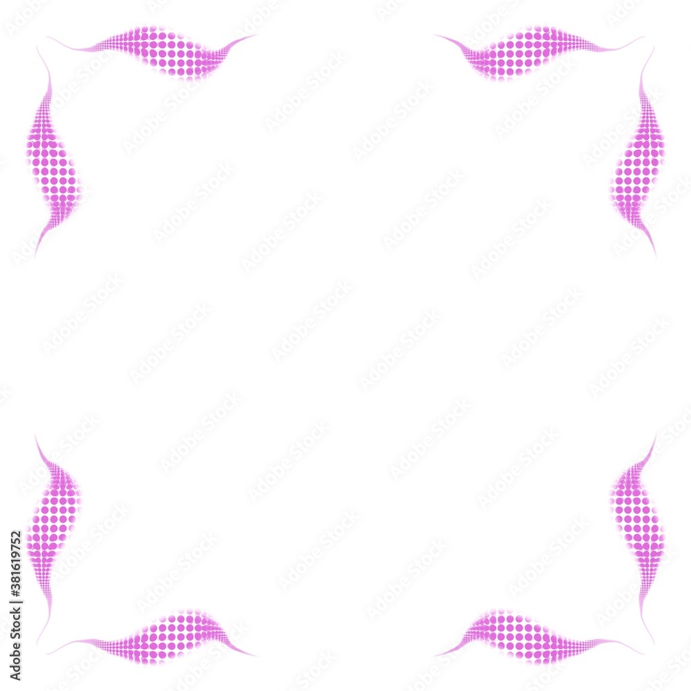 Purple frame on a white background. Border design illustration. White square frame with purple border. Decorative Design for weddings and Christmas. Purple frame on a white background. Border design illustration. White square frame with purple border. Decorative Design for weddings and Christmas.