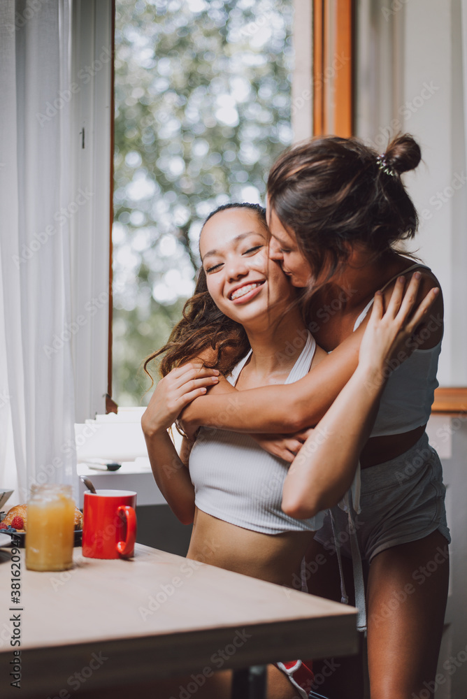 Homosexual couple lifestyle moments at home. Conceptual photo about homosexuality Homosexual couple lifestyle moments at home. Conceptual photo about homosexuality