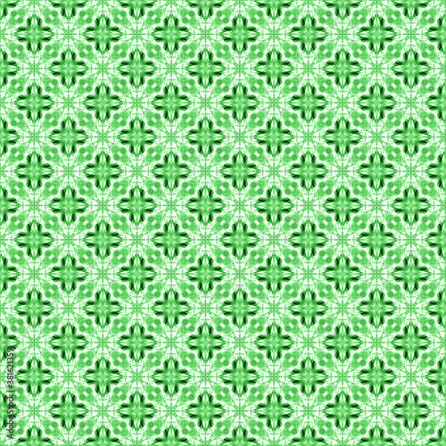 Seamless pattern background in green for Christmas holiday. Block color design. 