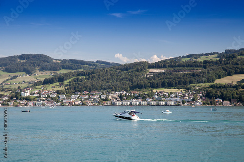 Seaside of Rorschach, Lake Constance, Canton of St. Gallen, Switzerland, Europe