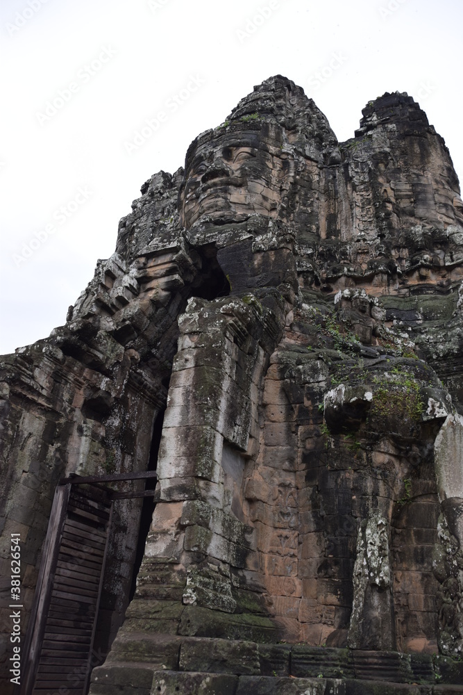 Ruins of a temple in Cambodia

