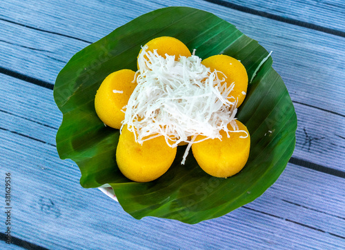 Thai Sweets with Coconut  photo