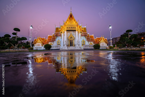 Marble Temple of Bangkok, Thailand