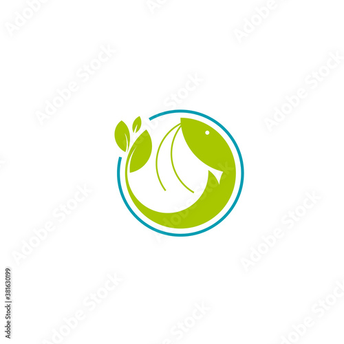 logo of a catfish in a circle shape