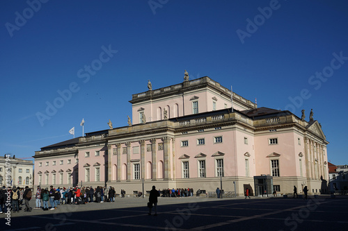 Berlin, Germany_22, February 2019_Winter View of State Opera Unter den Linden(Staatsoper Unter den Linden). © gadalab