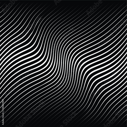 Abstract Black Diagonal Striped Background . Vector parallel slanting, oblique lines texture