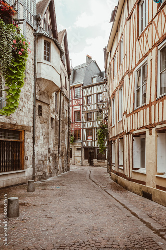 Fototapeta Naklejka Na Ścianę i Meble -  Rouen Hauptstadt der nordfranzösischen Region Normandie