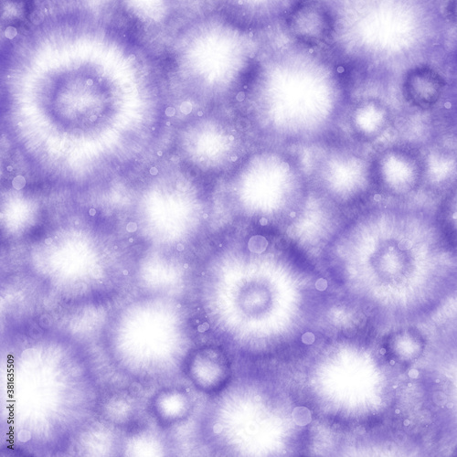 Tie dye seamless pattern abstract background, digital illustration