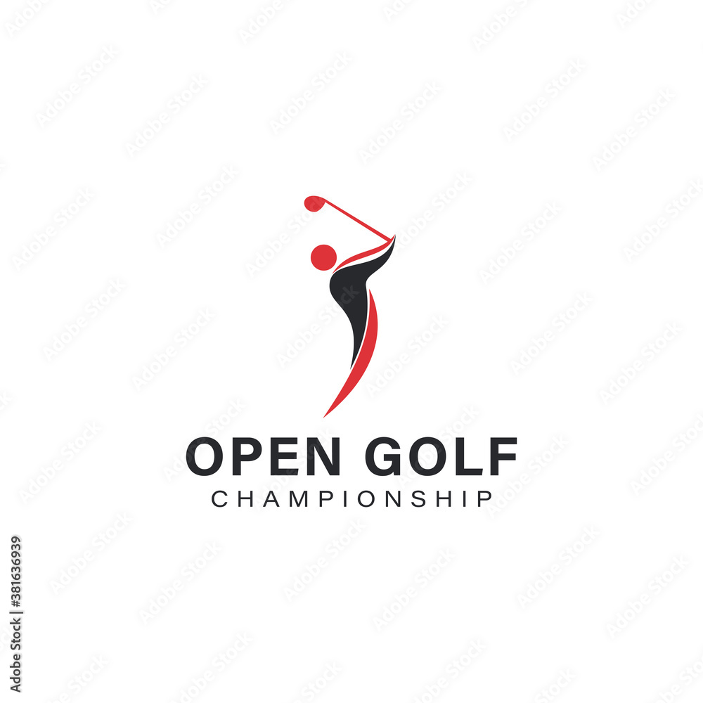 Golf logo template design vector icon illustration Golf logo template design vector icon illustration