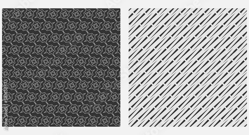 Simple seamless pattern, geometric stylish texture for wallpaper background design