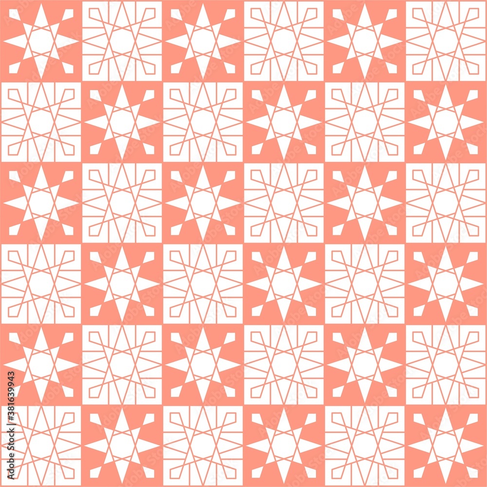 Beautiful of Colorful Pattern with Flowers with Lines, Repeated, Abstract, Illustrator Floral Pattern Wallpaper. Image for Printing on Paper, Wallpaper or Background, Covers, Fabrics Beautiful of Colorful Pattern with Flowers with Lines, Repeated, Abstract, Illustrator Floral Pattern Wallpaper. Image for Printing on Paper, Wallpaper or Background, Covers, Fabrics