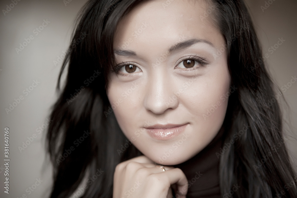 Obraz premium young asian girl