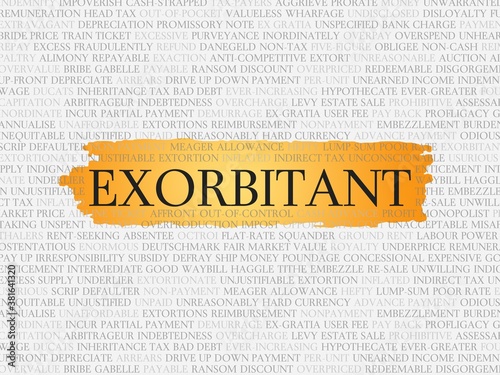 Canvas Print exorbitant