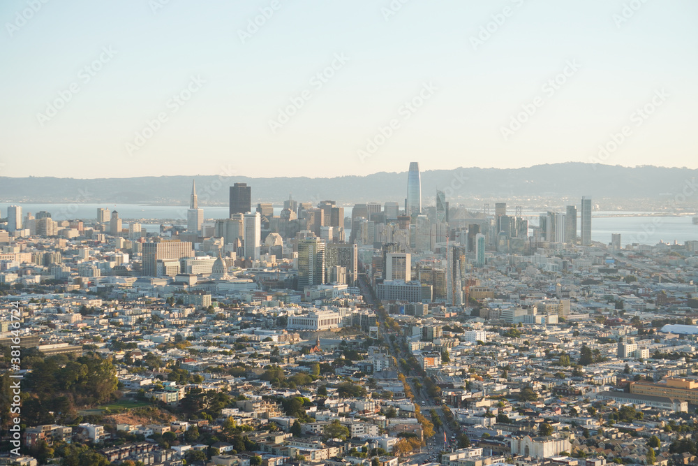 Fototapeta premium Nice view of San Francisco 12