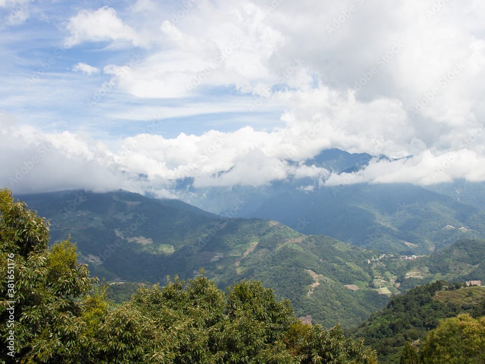 Beautiful scenery in the mountains of Taiwan 1