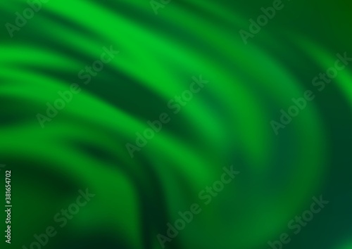 Light Green vector blurred bright background. Shining colorful illustration in a Brand new style. A completely new design for your business.