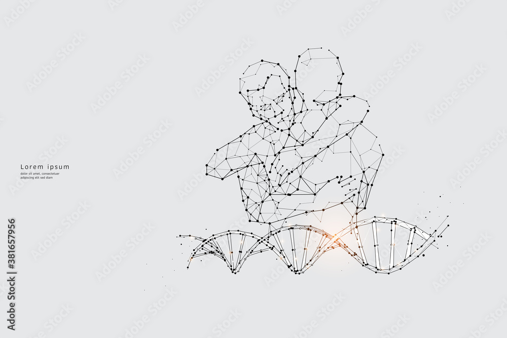 Vector graphic concept of relationship