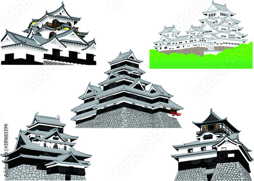 国宝天守・姫路城・松本城・犬山城・彦根城・松江城