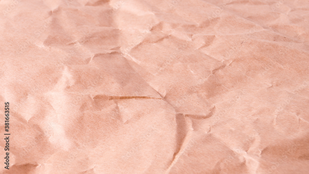 Fototapeta premium Beige kraft paper texture, Abstract background high resolution.