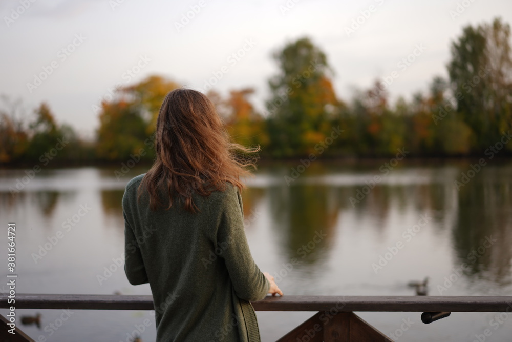 Autumn girl, Arhangelskoe Autumn girl, Arhangelskoe