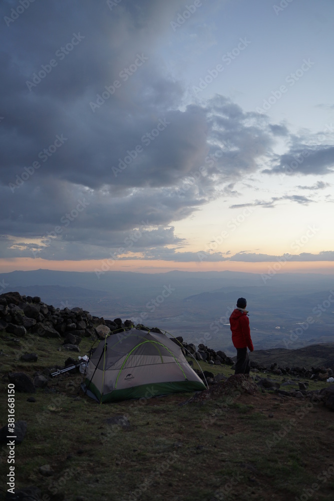 Fotografie Ararat Mountain Ağrı dağı Turkey